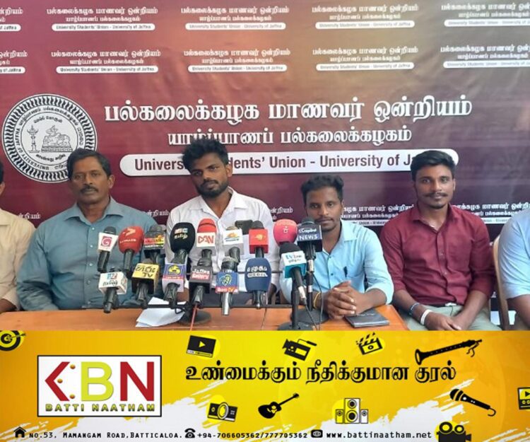 அரியநேந்திரனுக்கு வாக்களிக்குமாறு யாழ்ப்பாண பல்கலைக்கழக சமூகம் வேண்டுகோள்!