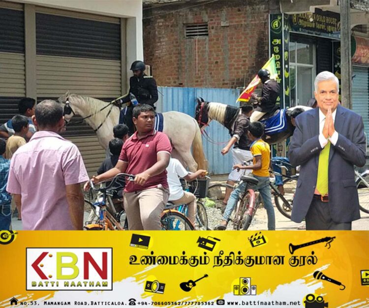 குதிரையை வைத்து ரணிலுக்காக பிரச்சாரம் செய்யும் அதாவுல்லா!