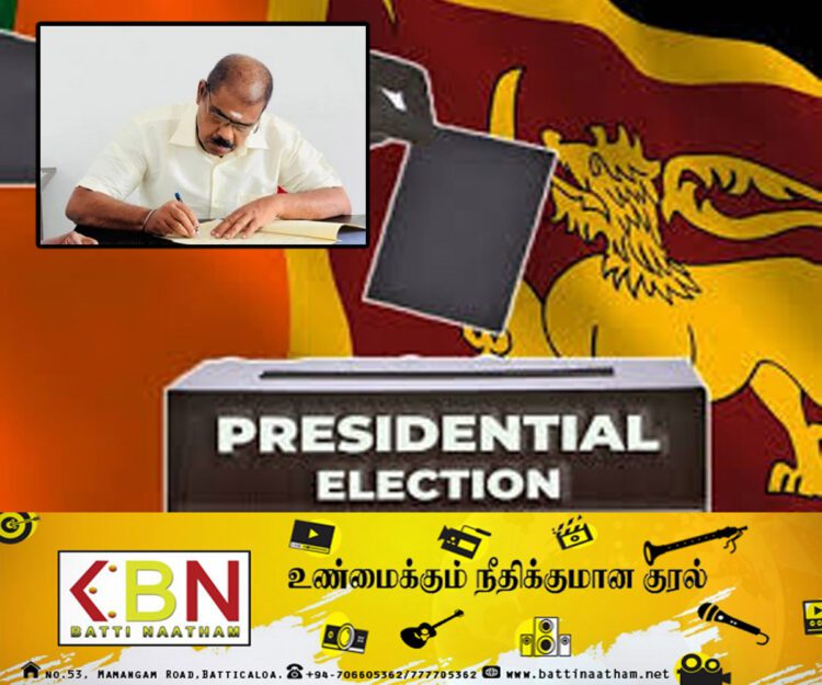 தேர்தல் அச்சுறுத்தல் தொடர்பில் தமிழ் பொது வேட்பாளருக்கு பிரதி காவல்துறை மா அதிபர் கடிதம்!