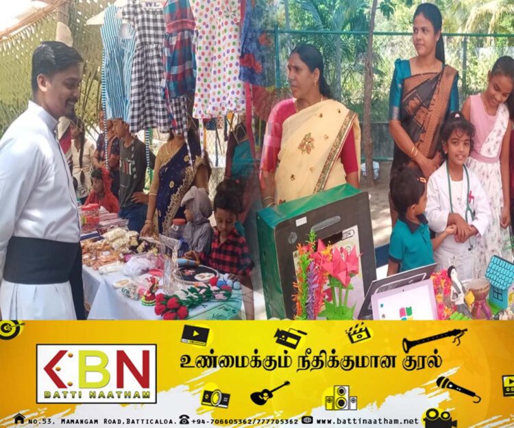 மட்டு பேத்தாழை கலைமகள் முன்பள்ளி சிறார்களின் கல்விக் கண்காட்சி!