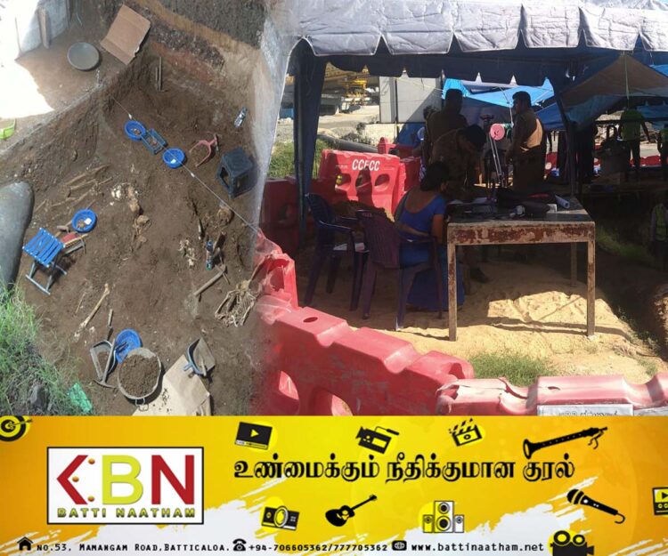 கொழும்பு பகுதி ஒன்றில் பதற்றம்; தோண்ட தோண்ட வரும் மனித எச்சங்கள்!