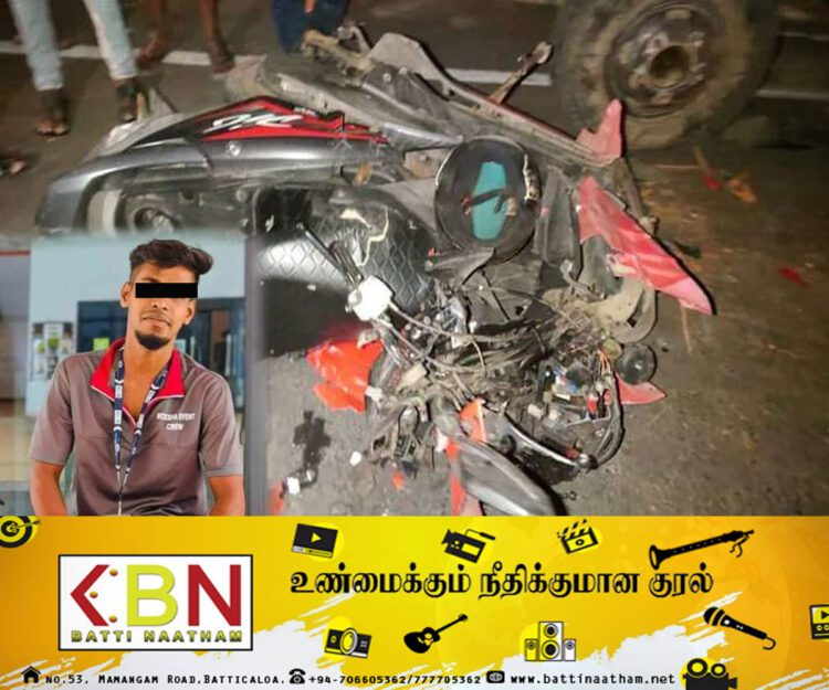 ஏறாவூர் விபத்தில் இளைஞன் பலி!