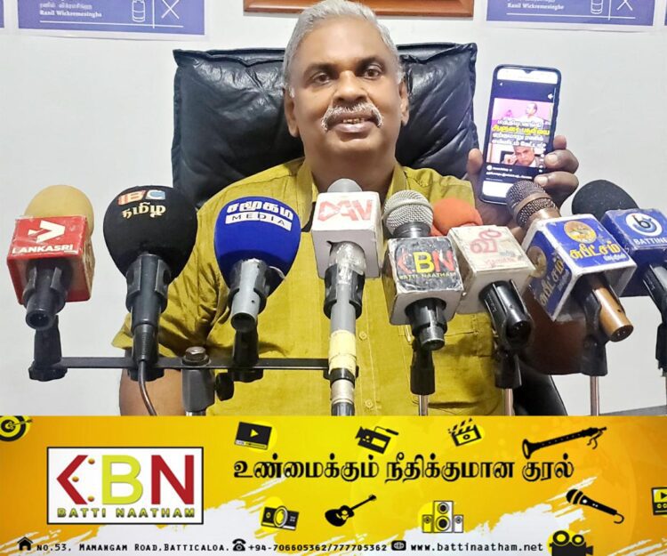 மனநலம் பாதிக்கப்பட்டவர் போல் நடந்துகொள்ளும் ஹிஸ்புல்லா; கிராஸ் ஹிஸ்புல்லாவையும் ஊடக சந்திப்புக்கு அழைக்கும் முக்கிய தரப்பு！