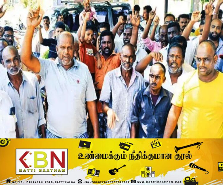 இந்திய மீனவர்களை மொட்டையடித்து அனுப்பிய இலங்கை அரசு; தங்கச்சிமடத்தில் ஆர்ப்பாட்டம்!