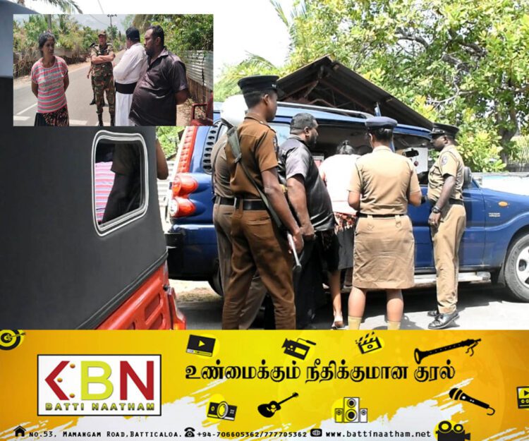 சத்துருக்கொண்டான் படுகொலை தூபி கல்வெட்டை கொண்டு சென்ற பொலிஸார்; இராணுவத்தினரும் விசாரணை!