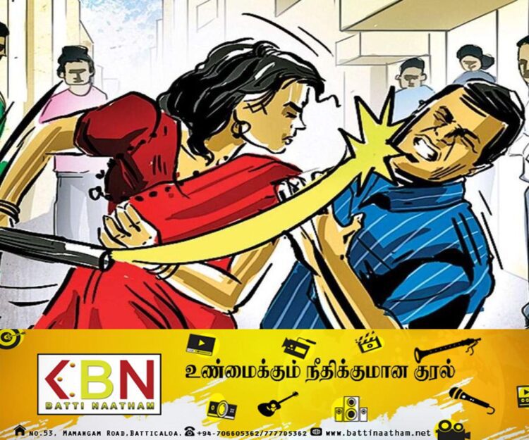 கணவனை இரும்புக் கம்பியால் தாக்கி கொலை செய்த மனைவி!