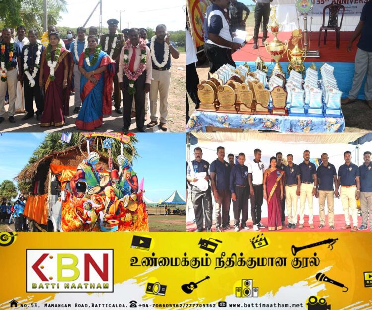 மட்டக்களப்பு கன்னன்குடா மகா வித்தியாலயத்தின் 135வது பாடசாலை தின நடைபவனி!
