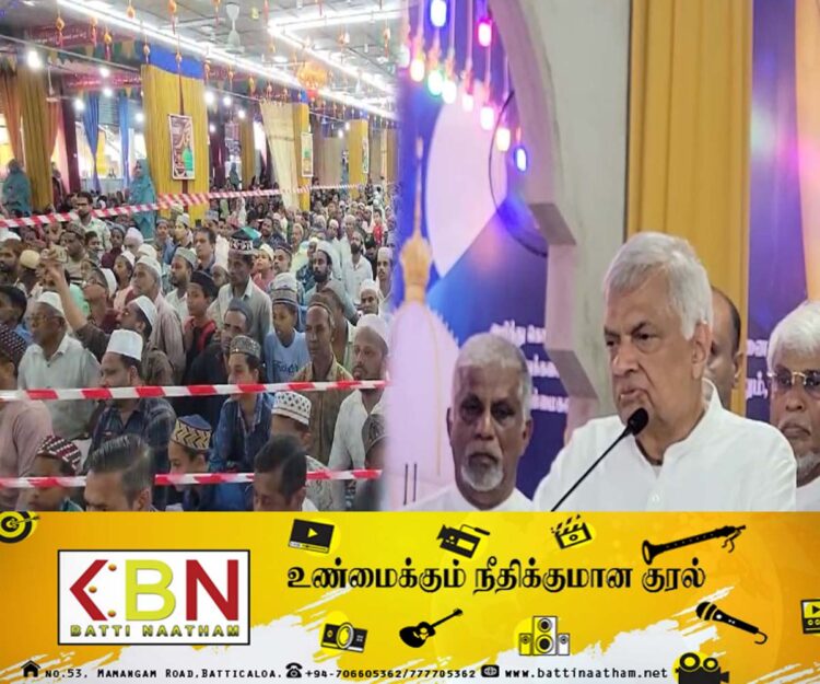 காத்தான்குடி ஜூம்ஆப் பள்ளிவாயலுக்கு ரணில் விக்ரமசிங்க ஆசீர்வாதம் பெற்றுக் கொள்வதற்காக உத்தியோகபூர்வ விஜயம்!