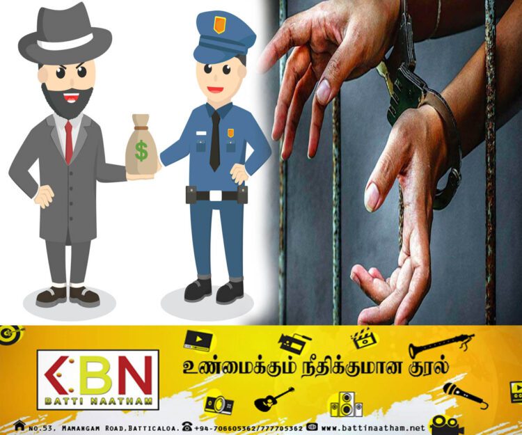 பொலிஸாருக்கு இலஞ்சம் கொடுத்தவருக்கு 2 வருடம் சிறை தண்டனை!