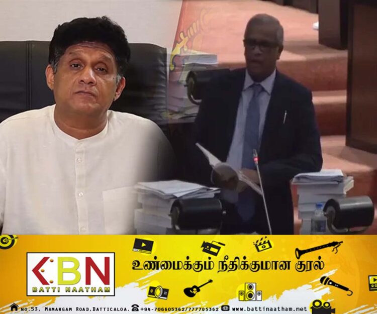 சஜித்துக்கு ஆதரவளிக்க தீர்மானித்ததால் ரணில் தமிழ் மக்களை பழிவாங்க முற்படுகிறார்; சுமந்திரன் குற்றச்சாட்டு!