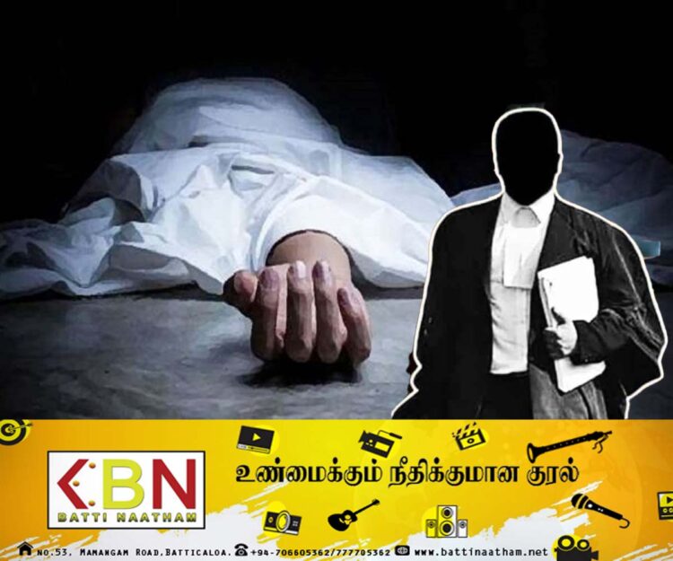 யாழ் பகுதியிலுள்ள வீடொன்றினுள் சட்டத்தரணி ஒருவர் சடலமாக மீட்பு!