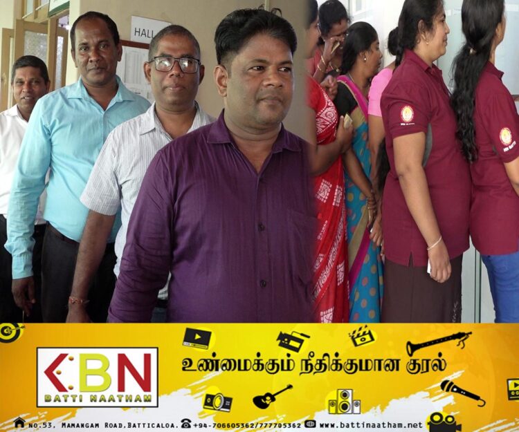 ஜனாதிபதி தேர்தலின் 2ஆம் நாள் தபால் மூல வாக்களிப்பு மட்டக்களப்பில் நடைபெற்றது!