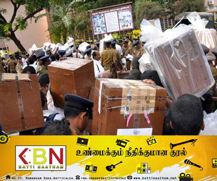 தேர்தலுக்காக 15,000க்கும் அதிகமான வாக்குப் பெட்டிகள்!
