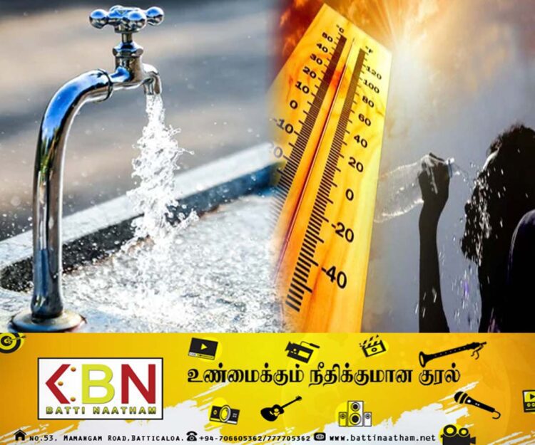 மட்டுப்படுத்தப்பட்ட நீர் விநியோகம்; தேசிய நீர் வழங்கல் வடிகாலமைப்புச் சபை விடுத்துள்ள வேண்டுகோள்!