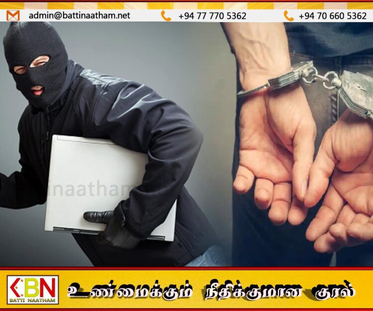 பல்வேறு மடிக்கணினிகளை திருடிய குற்றச்சாட்டில் அனுராதபுரத்தில் ஒருவர் கைது