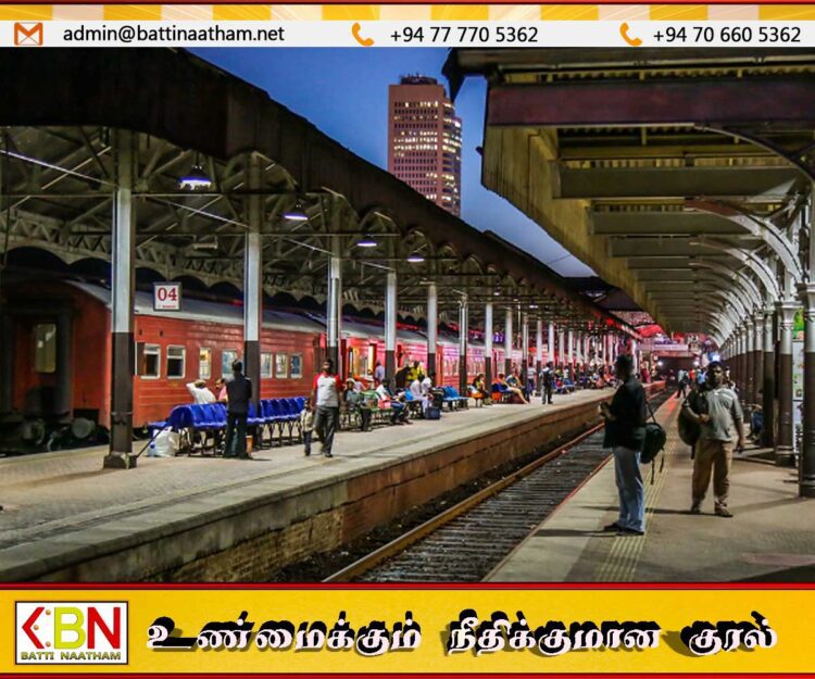கொழும்பு கோட்டை – மருதானை தொடருந்து சேவைகள் தற்காலிகமாக இடைநிறுத்தம்