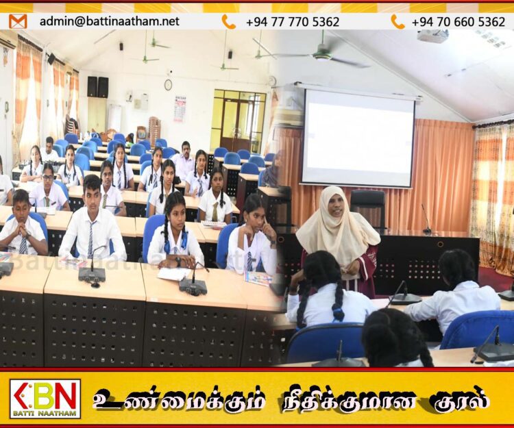 மட்டக்களப்பு மாவட்டத்தில் மாணவ தூதுவ நிகழ்ச்சித் திட்டம்!