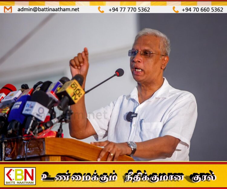 சுமந்திரனுக்கு வந்துள்ள காலம் கடந்த ஞானம்; சின்னத்தைத் திருடியோருக்கு மக்கள் பாடம் புகட்ட வேண்டும் என சுமந்திரன் வலியுறுத்து!