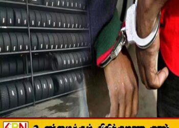 இரத்தினபுரியில் டயர் களஞ்சியசாலையில் திருட்டு; இருவர் கைது