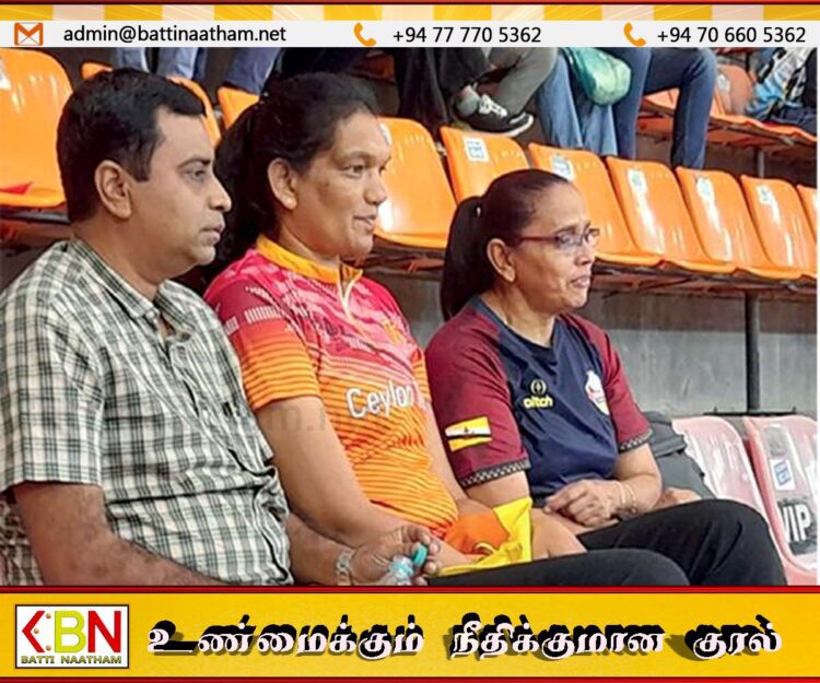 இலங்கை வலைப்பந்தாட்ட மகளிர் அணியின் பயிற்சியாளராக தர்ஜினி நியமனம்