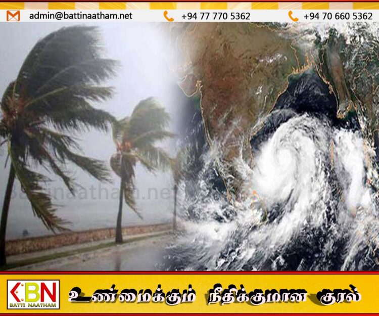 வடக்கு மாகாணத்தில் இடியுடன் கூடிய மழை: மக்களுக்கு விடுக்கப்பட்டுள்ள எச்சரிக்கை!
