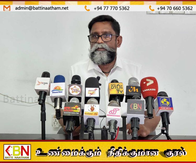கிழக்கில் தேர்தலை இலக்கு வைத்து கள்ள நோட்டு புழக்கம்; கணபதி பிள்ளை மோகன்