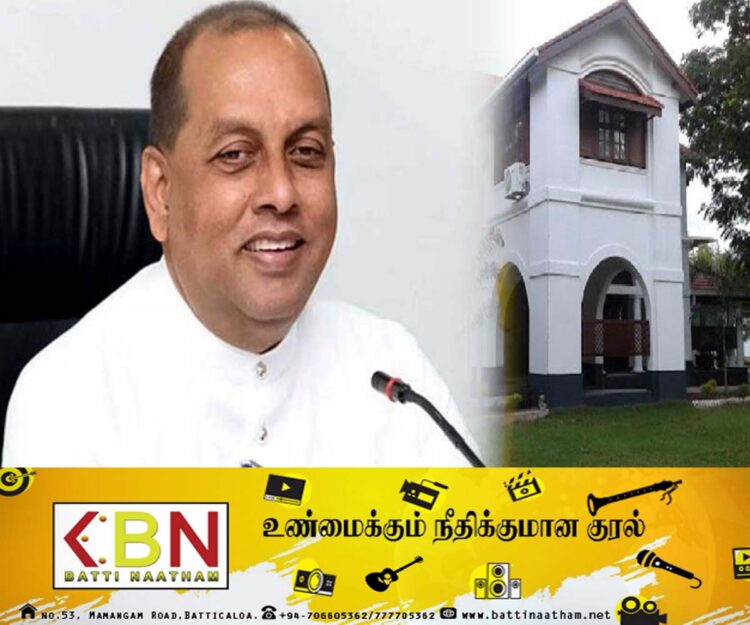 உத்தியோகபூர்வ இல்லத்திலிருந்து வெளியேறினார் முன்னாள் அமைச்சர் மகிந்த அமரவீர!