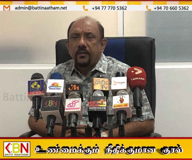 மட்டக்களப்பில் ஒரு சமூகத்திற்கு ஆசனம் கிடைத்தால் மற்றைய சமூகத்திற்கு தேசிய பட்டியல்; அமீர் அலி