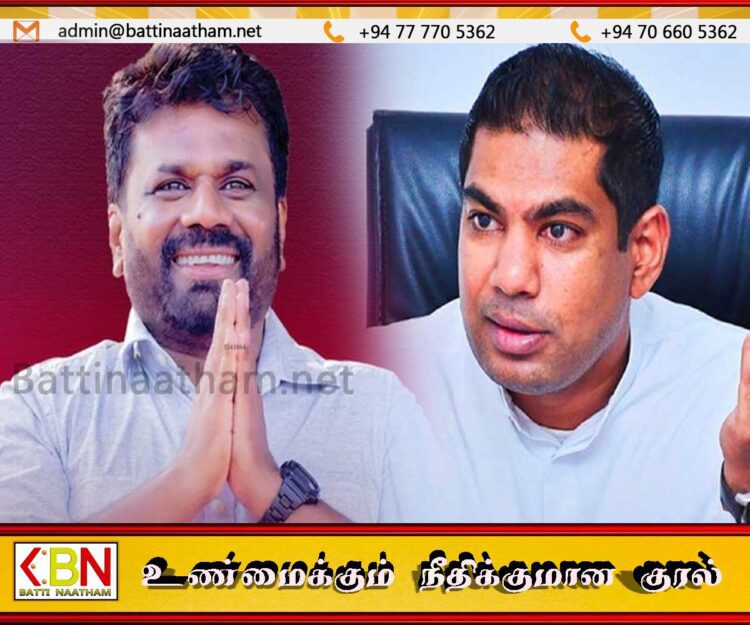 அன்று நான் சுட்ட பணம் இன்று அனுர பாக்கெட்டில் உள்ளது; காஞ்சன விஜேசேகர சாடல்!