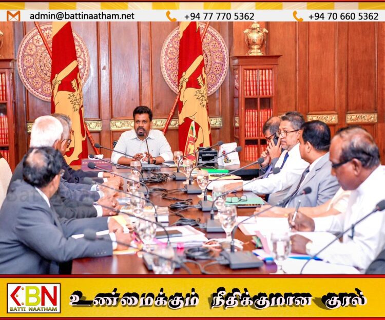 மாகாண ஆளுநர்களுக்கு ஜனாதிபதியின் அறிவுறுத்தல்