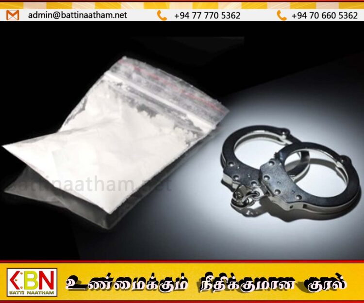 22 இலட்சம் ரூபா பெறுமதியான ஹெரோயினுடன் பெண் உட்பட இருவர் கைது