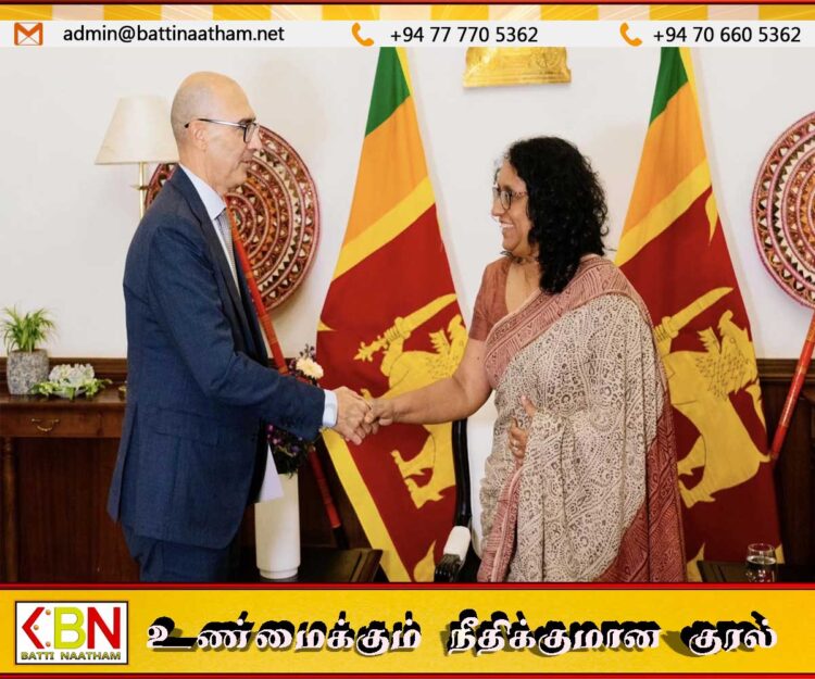 பிரதமர் ஹரிணியை சந்தித்தார் இத்தாலியத் தூதுவர்