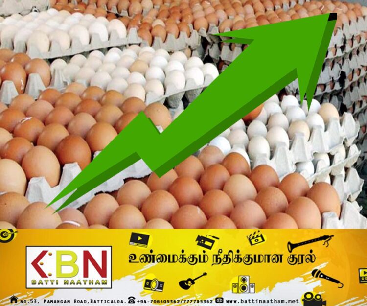 40 ரூபாவை கடந்துள்ள முட்டையின் விலை!