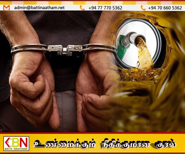 அனுமதி பத்திரம் இன்றி டீசல் விற்பனை செய்தவர் கைது; அனுராதபுரத்தில் சம்பவம்