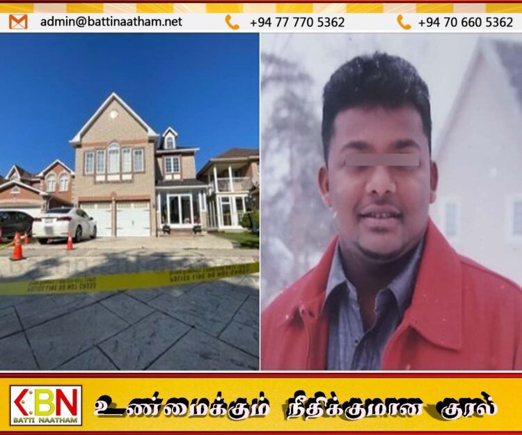 யாழ்ப்பாணத்தை சேர்ந்தவர் கனடாவில் சுட்டுக் கொலை!