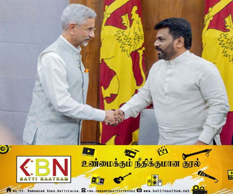 ஜனாதிபதியை சந்தித்தார் ஜெய்சங்கர்!