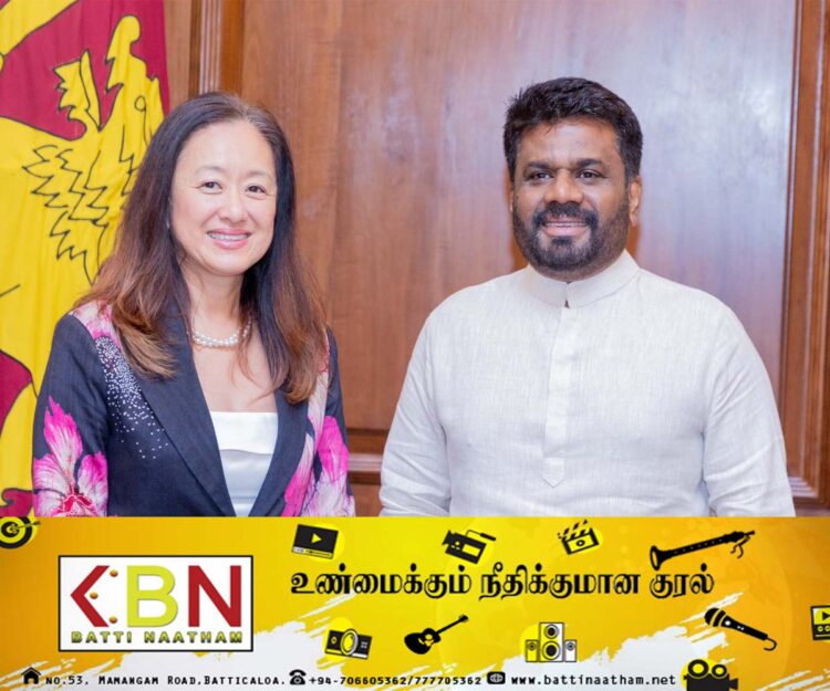 ஜூலி சங்-அநுர விசேட சந்திப்பு!