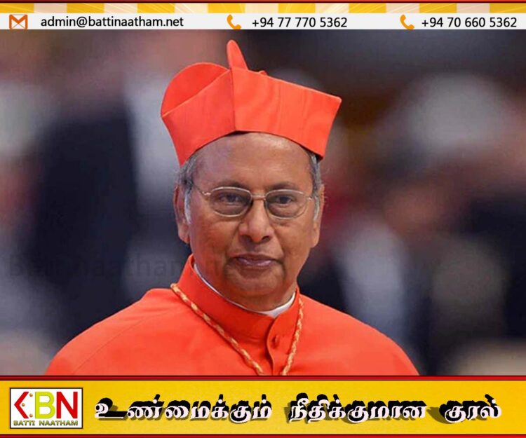 ஈஸ்டர் தாக்குதல் சில அரசியல்வாதிகளுக்கு ஞாபகம் வந்துள்ளது; பேராயர் கர்தினால் மல்கம் ரஞ்சித்
