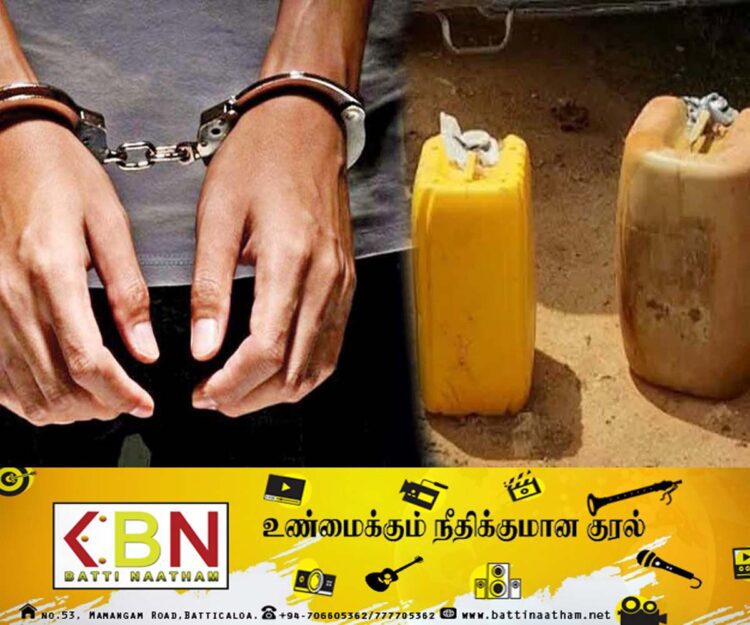 சட்டவிரோத மதுபானம் தயாரிப்பதற்கு பயன்படுத்தப்படும் கோடாவுடன் ஒருவர் கைது!