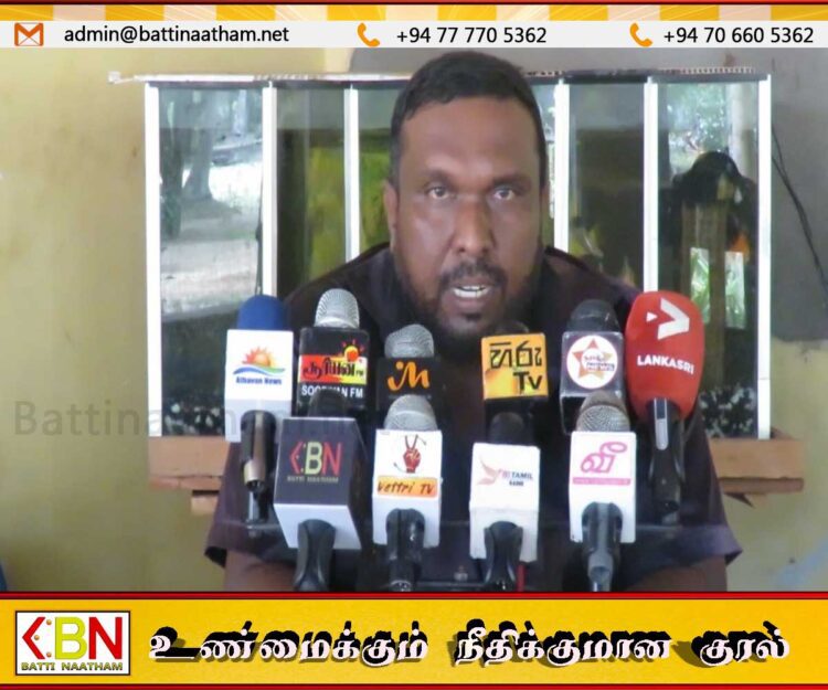 மட்டக்களப்பில் அமைச்சர்களாக இருந்து குற்றச்செயல்களில் ஈடுபட்டவர்கள் எவ்வேளையிலும் கைது செய்யப்படலாம்; சுயேட்சை வேட்பாளர் லவக்குமார் தெரிவிப்பு