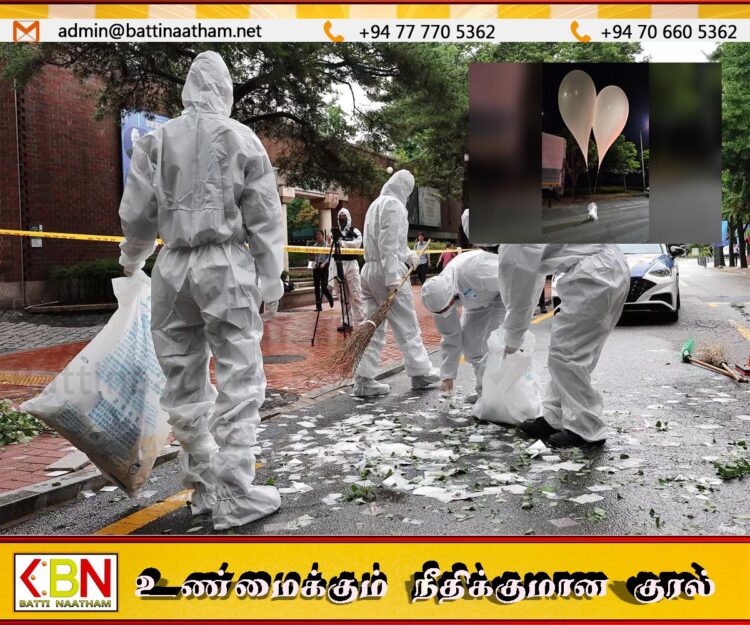 தென்கொரியாவுக்கும் வடகொரியாவுக்குமிடையே தொடரும் புதுவித மோதல்