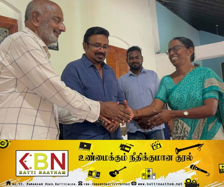 ஜனநாயக தமிழ்த் தேசியக் கூட்டணியின் பெண் வேட்பாளராக சசிகலா இரவிராஜ்!