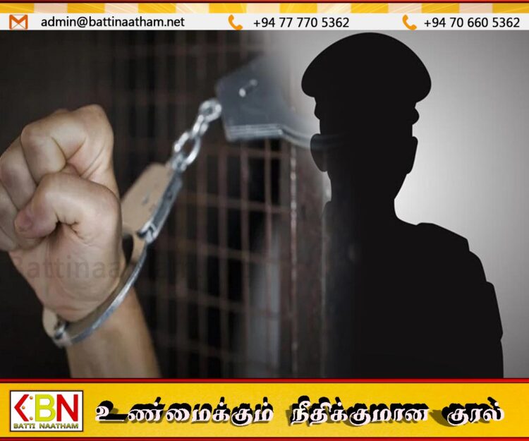 புதிதாக நியமனம் பெற்றுவந்த பொலிஸ் உத்தியோகத்தர்களின் ஆடைகளைக் கழற்றி சித்திரவதை