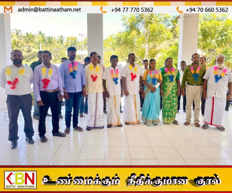 அம்பாறை மாவட்டத்தில் சங்குச் சின்னத்தில் போட்டியிடும் ஜனநாயக தமிழ்த் தேசிய கூட்டணியின் வேட்பாளர்கள் அறிமுக நிகழ்வு!