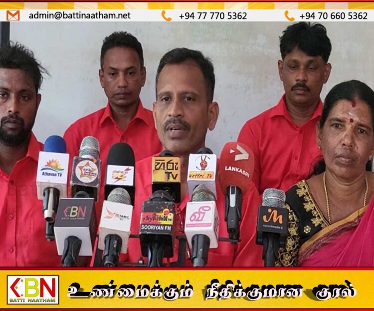 மட்டக்களப்பில் தமிழ் கொடி சமூக அமைப்பினரின் வேட்பாளர் அறிமுகம்!