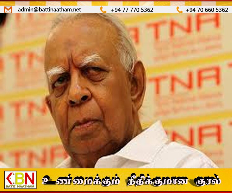 சம்பந்தனின் மகள் பொது நிர்வாக மற்றும் உள்நாட்டு அலுவல்கள் அமைச்சுக்கு கடிதம்