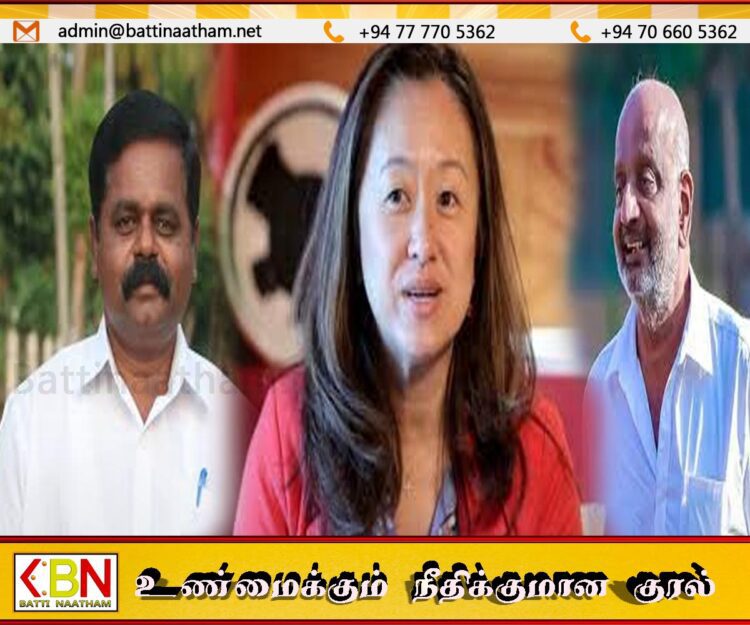 ஜூலி சங்கை சந்தித்த சிறிதரன்-சித்தார்த்தன்; பேசப்பட்ட விடயங்கள்