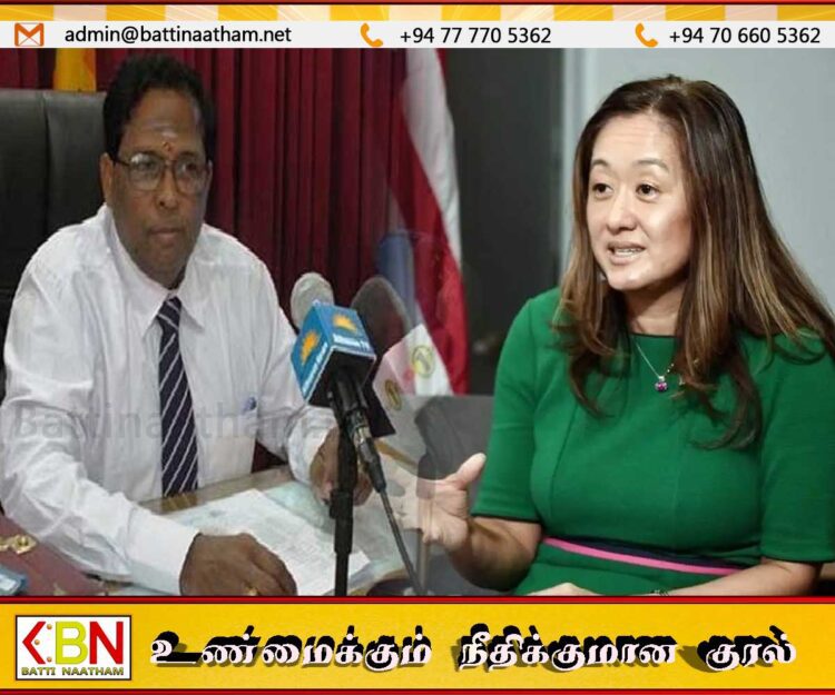 வடக்கு மாகாண ஆளுநர் – இலங்கைக்கான அமெரிக்க தூதுவருக்கு இடையில் சந்திப்பு