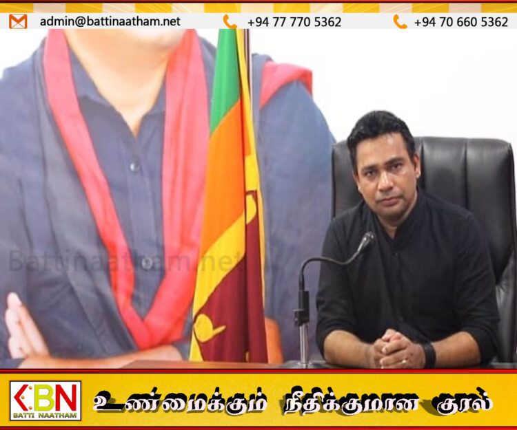 இதை பகிடியாக நினைக்க வேண்டாம்; வியாழேந்திரன்