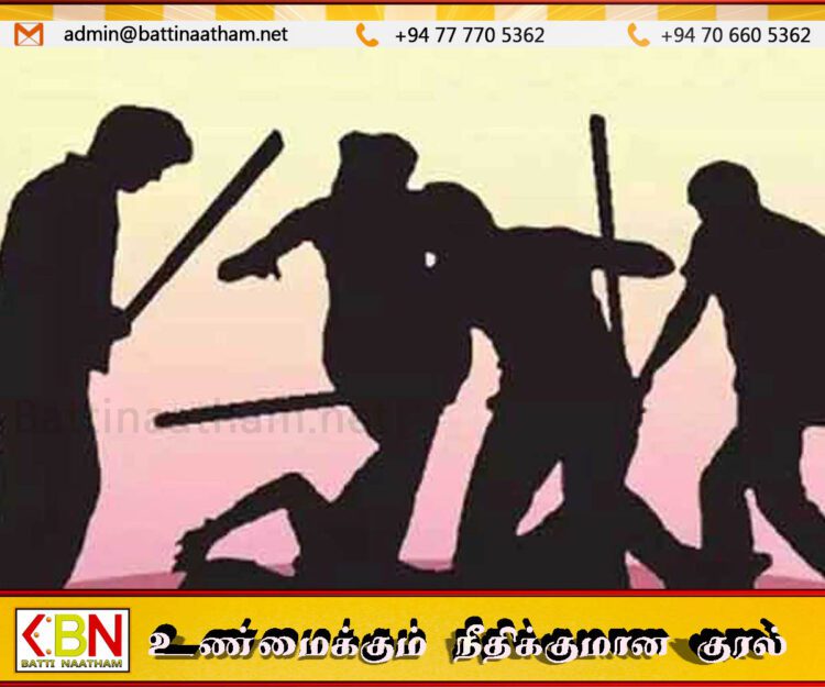 கருணா அம்மானின் கட்சி வேட்பாளர் மீது பிள்ளையானின் கட்சி ஆதரவாளர்கள் தாக்குதல்!